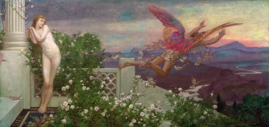 Psique pierde de vista al amor